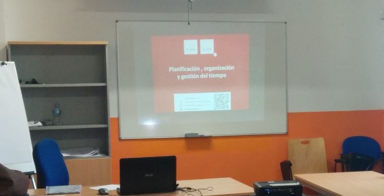 Sala formación curso gestión del tiempo