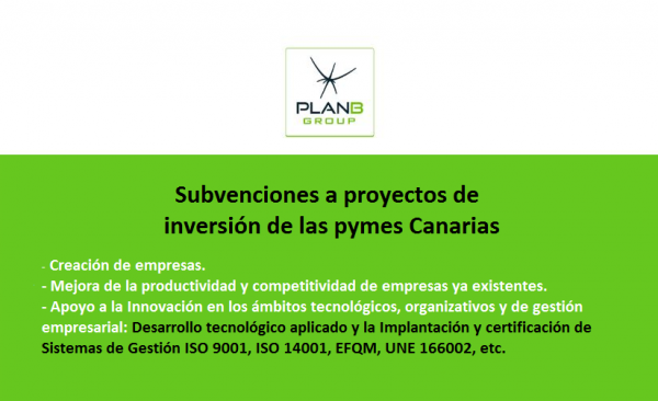 Subvención Gobierno de Canarias pymes