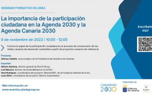 Webinars Agenda Canaria 2030